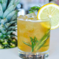 Kabana Rooftop - Maple Bourbon Sour