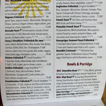 15 süße Minuten - Frühstückskarte (Teilauszug, Stand 09/25) - Cafes Near Me - Vienna, 9 15 süße Minuten - Frühstückskarte (Teilauszug, Stand 09/25) - Cafes Near Me - Vienna, 9