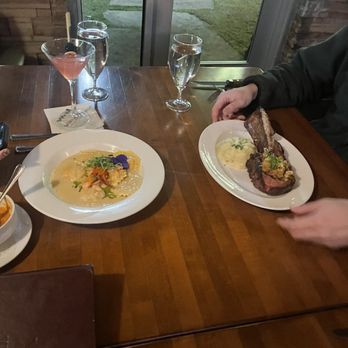 Winewood - Tomahawk lobster ravioli - New American Near Me - Grapevine, Texas