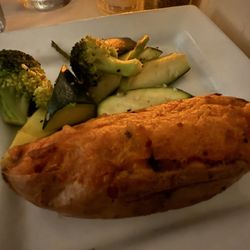 Temptation Restaurant - Jamaician baked potato