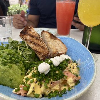 B Bistro + Bakery - Smoked Salmon Scramble - Bakeries Near Me - Miami, Florida