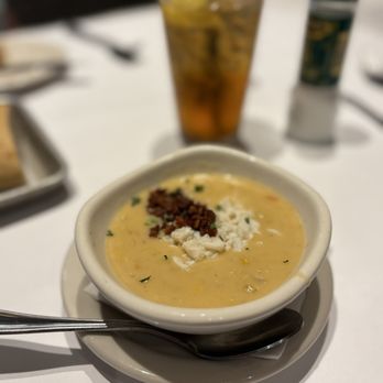 Bonefish Grill - Corn Chowder & Lump Crab - Seafood Near Me - Greenville, South Carolina Bonefish Grill - Corn Chowder & Lump Crab - Seafood Near Me - Greenville, South Carolina