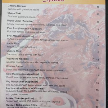 Rk Indian Food - Menu 9/25 - Indian Near Me - Westminster, California