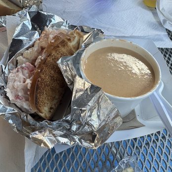 James Hook & Co - Lobster Bisque and Lobster Roll - Seafood Near Me - Boston, Massachusetts