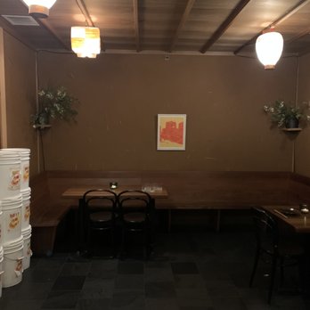 Rintaro - Back room separated from main dining room and kitchen. No decor or vibe compared to main dining room. Used as storage room. Avoid! - Izakaya Near Me - San Francisco, California Rintaro - Back room separated from main dining room and kitchen. No decor or vibe compared to main dining room. Used as storage room. Avoid! - Izakaya Near Me - San Francisco, California