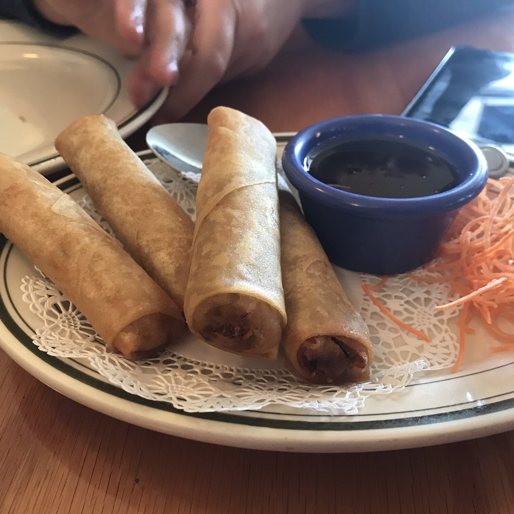 Amina Thai - Spring Rolls nice and crispy - Thai Near Me - Rockville, Maryland