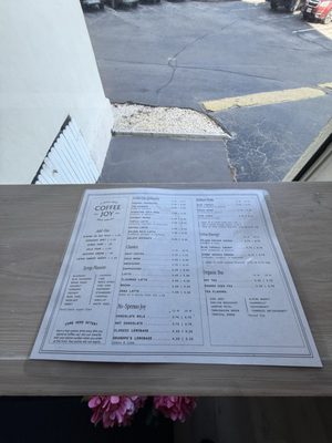 Menu photo 1 Coffee Joy North Topsail Beach, NC Menu photo 1 Coffee Joy North Topsail Beach, NC