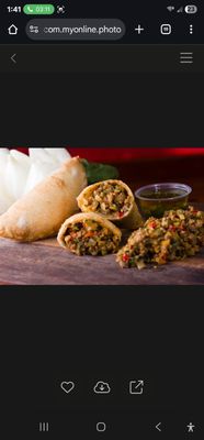 Loaded Empanadas by null