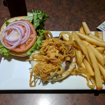 New Deck Tavern - Cripsy Onion Burger - American Near Me - Philadelphia, Pennsylvania New Deck Tavern - Cripsy Onion Burger - American Near Me - Philadelphia, Pennsylvania