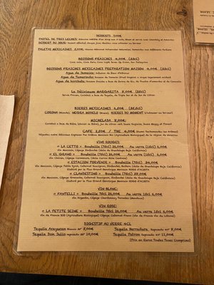Menu photo 2 Itacate Paris, 75 Menu photo 2 Itacate Paris, 75