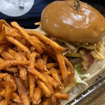 Burger 21 - Albuquerque - 7. Tex-Mex Haystack Burger Combo - Burgers Near Me - Albuquerque, New Mexico