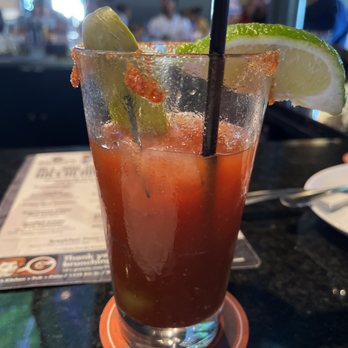 Gilroy's Kitchen + Pub + Patio - Bloody Mary drink - New American Near Me - West Des Moines, Iowa Gilroy's Kitchen + Pub + Patio - Bloody Mary drink - New American Near Me - West Des Moines, Iowa