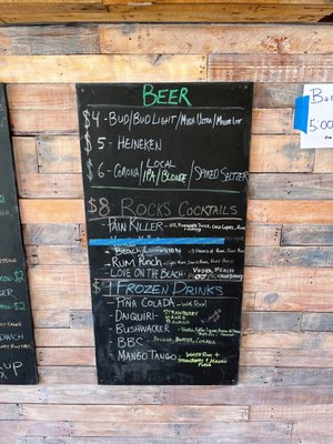 Menu photo 4 Sapphire Beach Bar Smith Bay, VI