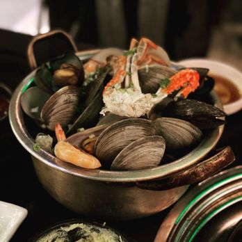 Obaltan - Assorted Steamed Seafood (Skip) - Korean Near Me - Fort Lee, New Jersey Obaltan - Assorted Steamed Seafood (Skip) - Korean Near Me - Fort Lee, New Jersey