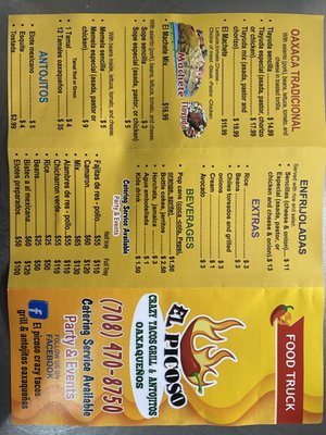 Menu photo 8 El picoso Crazy Tacos  Hammond, IN