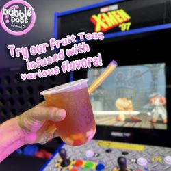 Bubble Pops - Boba tea and Games.  What better combo?