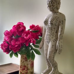 Rose City Acupuncture - Antique acupuncture study model from China.