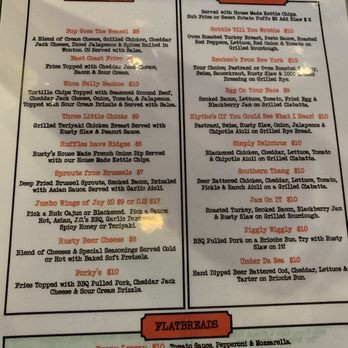 The Rusty Mug - Menu - Bars Near Me - Lansing, Michigan
