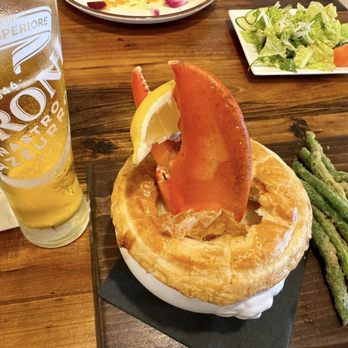 Next Door Beach Bistro - Lobster Potpie - Seafood Near Me - Flagler Beach, Florida Next Door Beach Bistro - Lobster Potpie - Seafood Near Me - Flagler Beach, Florida
