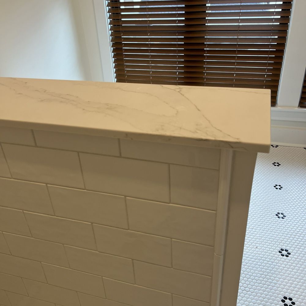 Premier Granite & Stone - Quartz shower ledge - Building Supplies Near Me - Carnegie, Pennsylvania Premier Granite & Stone - Quartz shower ledge - Building Supplies Near Me - Carnegie, Pennsylvania