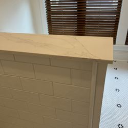 Premier Granite & Stone - Quartz shower ledge