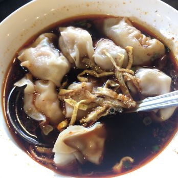 Super Juicy Dumplings - Spicy Wonton soup - Dim Sum Near Me - Brea, California