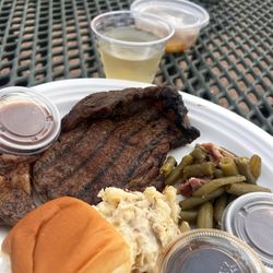 Brookshire Brothers - Steak night $19.99 and you get a choice of a non-alcoholic drink