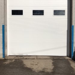 Samson Garage Doors - Commercial 10X10 Garage with a window section for some Day light!