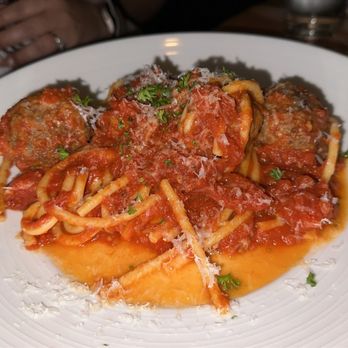 Bettola Bistro - BUCATINI AND MEATBALLS - Italian Near Me - Denver, Colorado