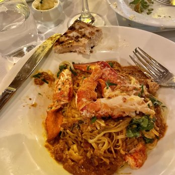 Nataz Restaurant - Poached Maine lobster over pasta - Seafood Near Me - North Branford, Connecticut