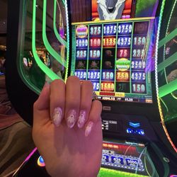 Nails by Amy - I said: Amy, I need some spooky Vegas nails.