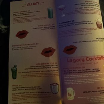 Hello Hello - Menu - Bars Near Me - New York, New York