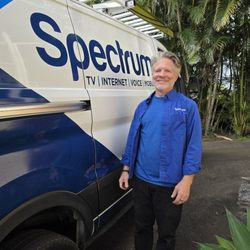 Spectrum - Our fabulous service technician, Nathan