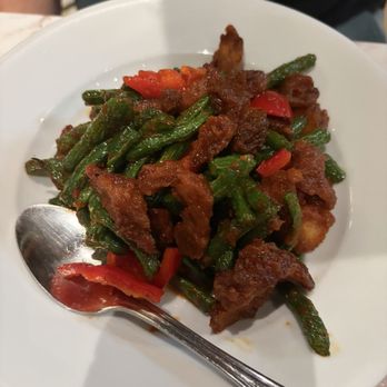 Wondee Siam - Crispy pork spicy string bean - Thai Near Me - New York, New York Wondee Siam - Crispy pork spicy string bean - Thai Near Me - New York, New York
