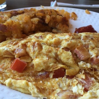 Annadale terrace - Shrimp & feta omelette (add tomato) is served with home fries and toast. Great price too!!! - Bars Near Me - Annadale, New York Annadale terrace - Shrimp & feta omelette (add tomato) is served with home fries and toast. Great price too!!! - Bars Near Me - Annadale, New York