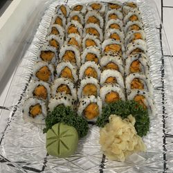 Sushi Jessie - Come and get your sweet potato roll at Sushi Jessie. We have cooked food on the menu.
