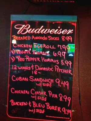 Menu photo 6 Perfect Rack Billiards Jacksonville, FL