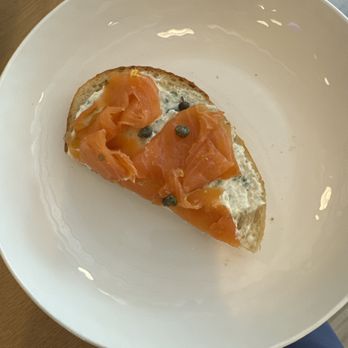 Knead Bakery and Bistro - Smoked salmon, house made Tzatziki, gremolata - Bakeries Near Me - Scituate, Massachusetts Knead Bakery and Bistro - Smoked salmon, house made Tzatziki, gremolata - Bakeries Near Me - Scituate, Massachusetts