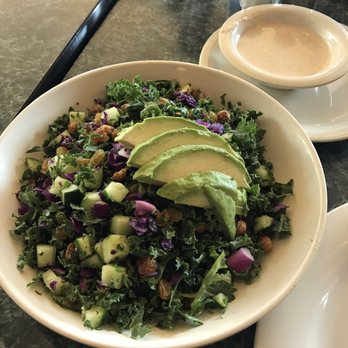 Stonefire Grill - Golden State Kale Salad w/ dressing on the side (only in petite size) - American Near Me - Pasadena, California Stonefire Grill - Golden State Kale Salad w/ dressing on the side (only in petite size) - American Near Me - Pasadena, California