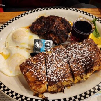Black Bear Diner Olathe - Blackberry french toast and spicy sausage - Diners Near Me - Olathe, Kansas Black Bear Diner Olathe - Blackberry french toast and spicy sausage - Diners Near Me - Olathe, Kansas