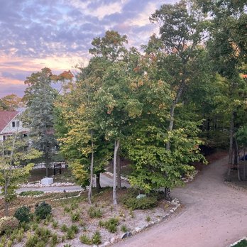 The Inn At Stonecliffe - The view from our room - to the right - Venues & Event Spaces Near Me - Mackinac Island, Michigan The Inn At Stonecliffe - The view from our room - to the right - Venues & Event Spaces Near Me - Mackinac Island, Michigan