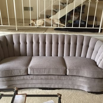 Carlson's Upholstery - This is couch that Carlson Upholstery did. Excellent workmanship and beautiful and high quality fabric. - Furniture Reupholstery Near Me - Paramount, California Carlson's Upholstery - This is couch that Carlson Upholstery did. Excellent workmanship and beautiful and high quality fabric. - Furniture Reupholstery Near Me - Paramount, California