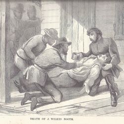 Mosby's Confederacy Tours - Death of J. Wilkes Booth in History of the Secret Service by Lafayette Baker