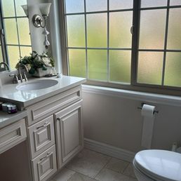 New bathroom! New bathroom!