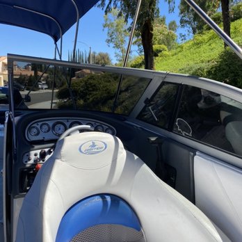 Just Windows - Tinting on boat - Auto Glass Services Near Me - Murrieta, California Just Windows - Tinting on boat - Auto Glass Services Near Me - Murrieta, California