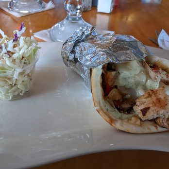 Stuckos Pub Grill - Totally yummy chicken pesto melt-y wrap - Pubs Near Me - Marquette, Michigan