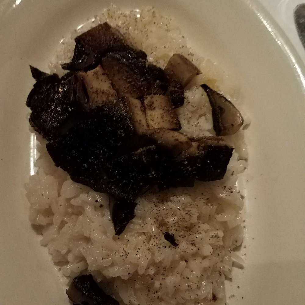 Papazzio Restaurant - Portabella mushroom risotto. More like overcooked rice with mushroom on top. - Italian Near Me - Bayside, New York Papazzio Restaurant - Portabella mushroom risotto. More like overcooked rice with mushroom on top. - Italian Near Me - Bayside, New York