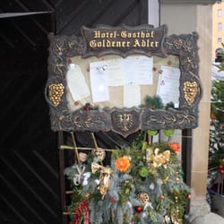 Hotel Goldener Adler - Präsentation der Karte
