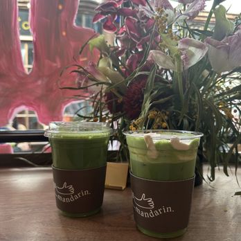 Mandarin Coffee Stand - matcha latte with almond milk matcha latte with oat milk and cold foam - Coffee & Tea Near Me - Pasadena, California Mandarin Coffee Stand - matcha latte with almond milk matcha latte with oat milk and cold foam - Coffee & Tea Near Me - Pasadena, California