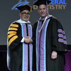 Spivak Bruce H DMD - Dr Spivak receiving his Fellowship in the Academy of General Dentistry